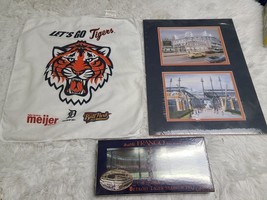 Detroit Tigers Stadium 1999 Lot Frango Mint Chocolates Matted Pics Comerica Park - £19.21 GBP