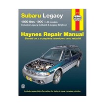 Subaru Legacy Automotive Repair Manual: All Legacy models 1990 through 1999 Incl - $40.00