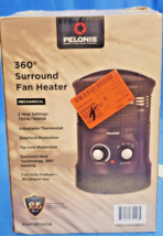 Pelonis PSH17PF2HDB 1500-Watt 360° Surround Fan Heater - New, Open Box - $39.59