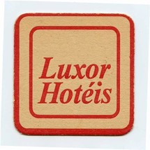 Luxor Hoteis Coaster 3 5/8&quot; x 3 5/8&quot;  - $7.92