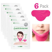 6pk BioMiracle Crazy Lift Reduce Chin Neck Tape Slimming V-Shape Face Ma... - $12.69