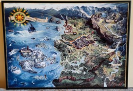 High quality map of the Northern Realms - The Witcher 3 Wild Hunt - $42.60+