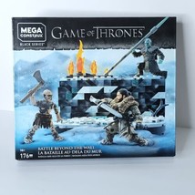 Game Of Thrones Battle Beyond The Wall Mega Construx Black Series Set Hbo - £17.82 GBP