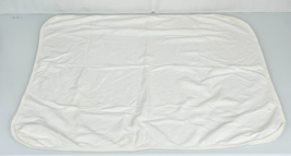 Vintage 2001 Baby Gap Solid Plain White Cotton 1-ply Baby Swaddle Blanket - £35.03 GBP