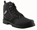 LRG Sycamore Black Leather Nylon Combat Hiking Boots 8 US - $56.31