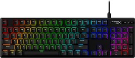 Mechanical Gaming Keyboard With Hyperx Alloy Origins Pbt Keycaps, Rgb Lighting, - £85.52 GBP
