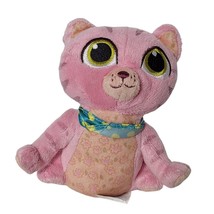 Disney Doc McStuffins Pink Whispers Kitty Cat Plush Stuffed Animal 6&quot; - £17.00 GBP