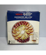 VTG 1996 American Harvest Add-a-Tray 2Pk For Dehydrator Models FD-40 FD=... - $28.98