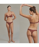 Acacia Swimwear MANHATTAN Dual Ribbed Bikini Top - Rouge - Underwire - X... - $128.00
