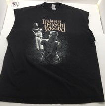 Aaa Tag Monty Python Holy Grail It&#39;s Just A Flesh Wound Sz 2XL Cut-off Sleeves - £31.84 GBP