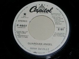 Mink Deville Guardian Angel 45 Rpm Record Vinyl C API Tol Label Promo - £12.57 GBP