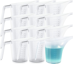 WUWEOT 12 Pack Measuring Funnel Pitcher, 33OZ Easy Pour Measuring Cup wi... - £23.42 GBP