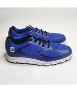 FootJoy Superlites XP Men&#39;s Spikeless Golf Shoes Blue 58026 Size 8.5 - $54.60 CAD