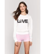 NWT Spiritual Gangster Love Savasana Pullover Crewneck Sweatshirt Top S - €33,42 EUR