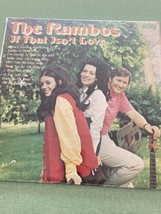 The Rambo’s  If That Isn’t Love Lp  - $24.06