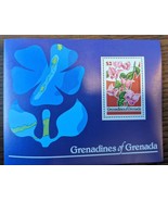 Stamp-GRENADINES OF GRENADA- Souvenir Sheet- MNH, features Bougainvillea... - $85.45 MXN