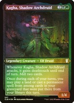 Kagha, Shadow Archdruid Commander Legends: Battle for Baldur&#39;s Gate Foil - $23.69 MXN