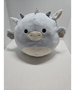 SQUISHMALLOWS KEITH THE DRAGON BLUE TIE DYE PLUSH 14&quot; KELLYTOY - $220.08 MXN