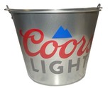 Boelter Brands Coors Light Metal Bucket, 5 Quarts, Black - £26.15 GBP