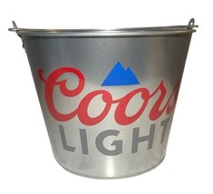 Boelter Brands Coors Light Metal Bucket, 5 Quarts, Black - £26.07 GBP