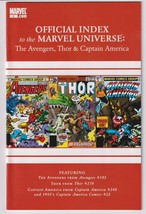 Avengers Thor Capt America Official Index Marvel Universe #6 (Marvel 2010) - £2.96 GBP