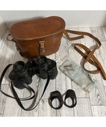 Vintage SEEFAR Binoculars Leather Velvet Case Bright Vue 6x30 #50510 - £51.43 GBP