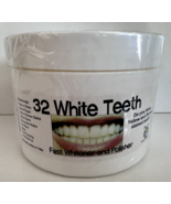 32 White Teeth Whitener Polisher Tooth Powder 8 oz SEALED - £15.67 GBP