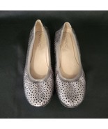 Vionic Women&#39;s Robyn Pewter Perf Ballet Flats Comfort Ortho Shoes Slip O... - $47.37 CAD