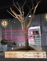 European Style Indoor Natural Bark Trunks Clothing Store Window Shape, 3M High - $26,270.35 MXN