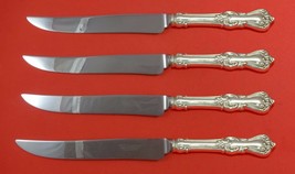 Marlborough by Reed and Barton Sterling Steak Knife Set 4pc Texas Sized Custom - $343.33