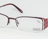 Inface Diseño Danés If8178 576 BORDEAUX Gafas Marco 53-17-135mm - $84.14