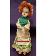 VINTAGE BISQUE PORCELAIN DOLL FROM TAIWAN REPUBLIC OF CHINA 8&quot; TALL - $19.08 CAD