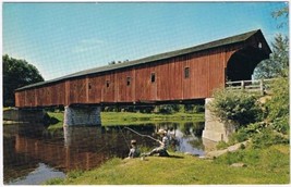 Postcard The West Montrose Covered Bridge Near Kitchener Ontario - £2.31 GBP