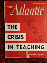 ATLANTIC September 1956 Oscar Handlin Niccolo Tucci Dillon Anderson Evelyn Waugh - £6.89 GBP