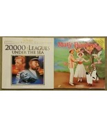 20,000 Leagues Under The Sea &amp; Mary Poppins LaserDisc Lot Disney - £16.11 GBP