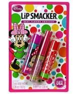 LIP SMACKER 3pc Balm &amp; Glitter Gloss Minnie Mouse Collection Set - £7.12 GBP