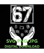 Six Seven 67 Meme Gen Alpha Slang 6-7 Viral Hands A gift for data privac... - $32.10 MXN