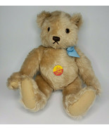 Vintage Steiff Mohair Teddy Bear w/Tag Button and Easter Outfit and Pass... - £67.93 GBP