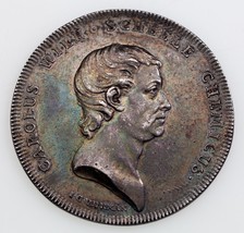 1789 Carl Scheele Chemist Silver Medal 36 mm Diameter - £197.11 GBP