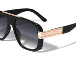 Dweebzilla Oversized Flat Top Square Sport Pilot Aviator Sunglasses (Glo... - $14.65