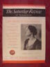 Saturday Review May 14 1938 G B Lancaster Paul Rosenfeld +++ - £6.90 GBP