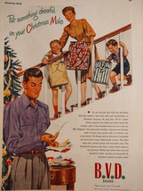 1948 Original Esquire Art Ad Advertisement BVD Pajamas Norris Exquisite ... - £5.16 GBP