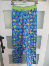 Disney Eeyore Face Print Pajama Bottoms Size M (7/8) Women&#39;s EUC - £14.62 GBP