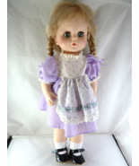 Vintage Eegee Softina Baby Doll 19&quot; 1974 Drink &amp; Wet Clean Dressed - $34.03 CAD