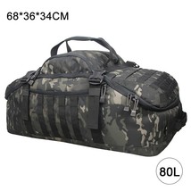 40L 60L 80L Travel Duffel Bag Military Tactical Backpack with Adjustable Strap W - £177.16 GBP