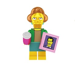 Edna Krabappel The Simpsons Cartoon Minifigure Custome - $6.87