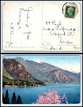 1937 ITALY Postcard - Tremezzo to London, England / Great Britain C3  - £2.32 GBP