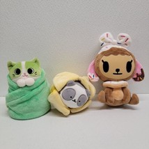 Plush Lot - Banana Anirollz, Uncute Purrito, Tokidoki Sprinkle Monkey Plush - £20.79 GBP