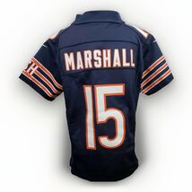 Nike NFL Jersey Chicago Bears On Field #15 Brandon Marshall Football Boys S - $17.26