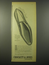 1965 Crockett &amp; Jones Devon Shoes Ad - The Slim Look - £14.03 GBP